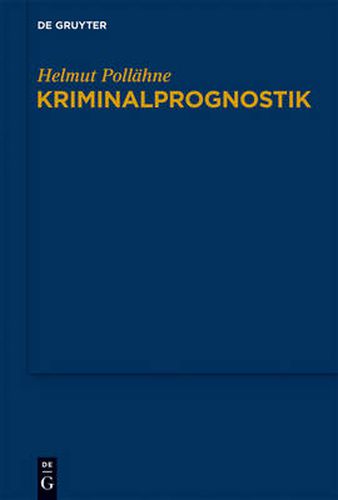 Cover image for Kriminalprognostik