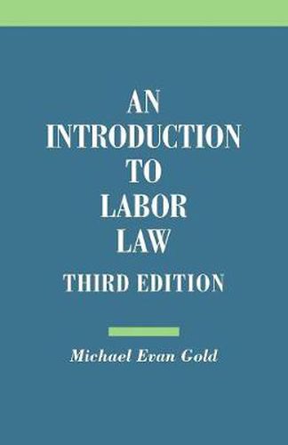 Cover image for An Introduction to Labor Law