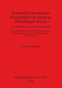 Cover image for Reconnaitre des tactiques d'exploitation du milieu au Paleolithique Moyen: La contribution de l'analyse fonctionnelle: Etude fonctionnelle des industries lithiques de Grotta Breuil (Latium, Italie) et de La Combette (Bonnieux, Vaucluse, France)