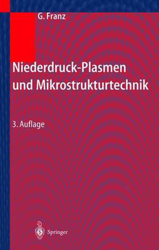 Cover image for Niederdruckplasmen Und Mikrostrukturtechnik