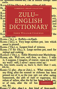 Cover image for Zulu-English Dictionary