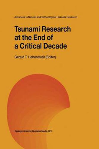 Cover image for Tsunami Research at the End of a Critical Decade