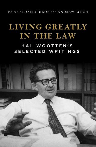 Cover image for Living Greatly in the Law