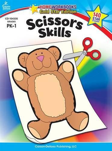 Cover image for Scissors Skills, Grades Pk - 1: Gold Star Edition