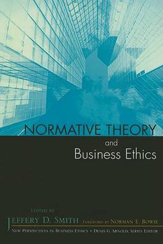 Cover image for Normative Theory and Business Ethics