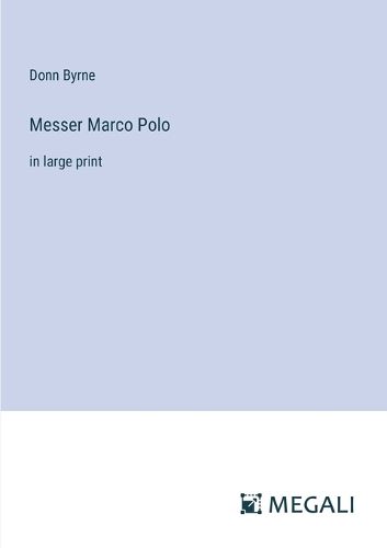 Cover image for Messer Marco Polo