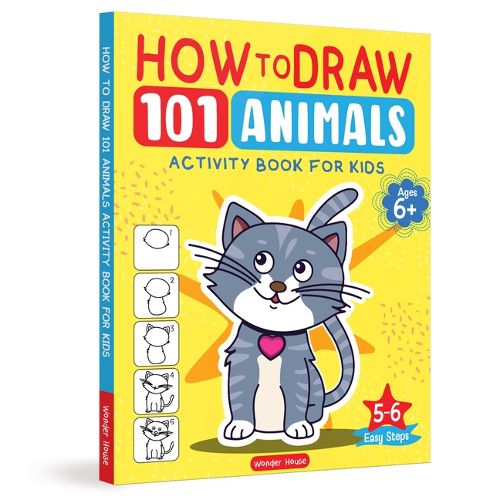 Cover image for 101 Step By Step drawing Animals (Edition1)