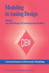 Cover image for Modeling in Analog Design