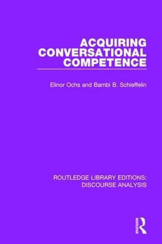 Cover image for Acquiring conversational competence