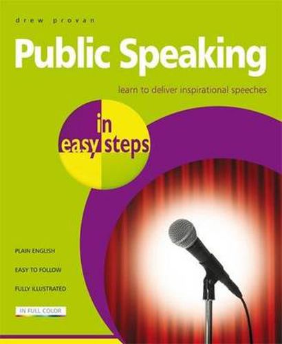 Cover image for Public Speaking in easy steps: Learn to Deliver Inspirational Speeches