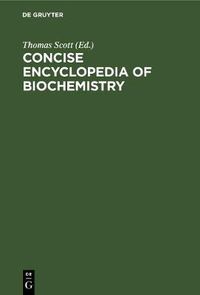 Cover image for Concise encyclopedia of biochemistry