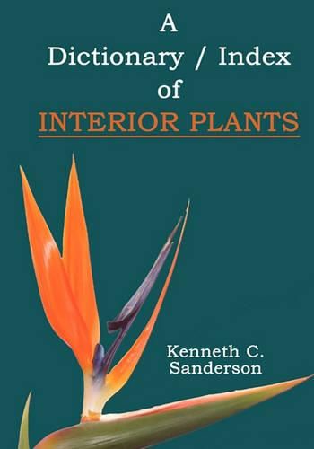 Cover image for Dictionary / Index of Interior Plants