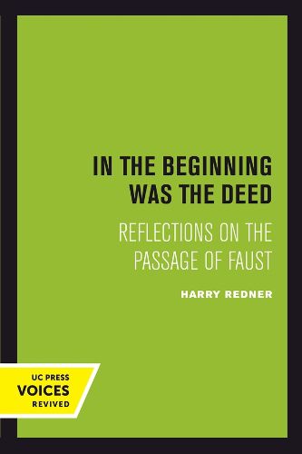 Cover image for In the Beginning was the Deed