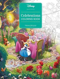 Cover image for Disney Dreams Collection Thomas Kinkade Studios Celebrations Coloring Book