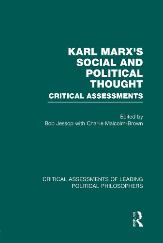 Cover image for Marx's Social and Political Thought I (Vols. 1-4): Critical Assessments