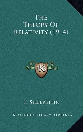 Cover image for The Theory of Relativity (1914)