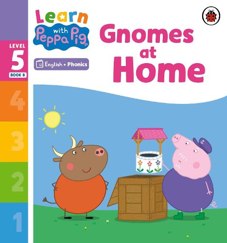 Cover image for Learn with Peppa Phonics Level 5 Book 8 - Gnomes at Home (Phonics Reader)