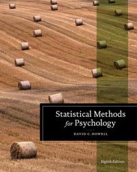 Cover image for Statistical Methods for Psychology