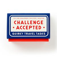 Cover image for Challenge Accepted Travel Tasks Card Deck