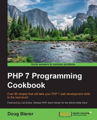 Cover image for PHP 7 Programming Cookbook