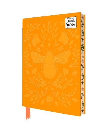 Cover image for Jade Mosinski: Bee Artisan Art Blank Notebook (Flame Tree Journals)