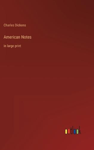 Cover image for American Notes