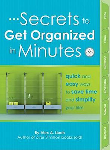 Cover image for Secrets to Get Organized in Minutes
