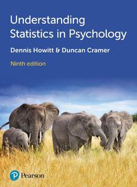 Cover image for Understanding Statistics in Psychology