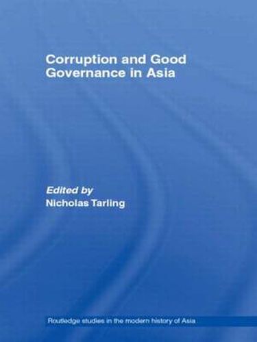 Cover image for Corruption and Good Governance in Asia