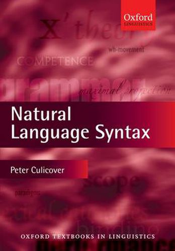 Cover image for Natural Language Syntax