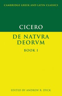 Cover image for Cicero: De Natura Deorum Book I