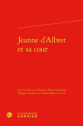 Cover image for Jeanne d'Albret Et Sa Cour