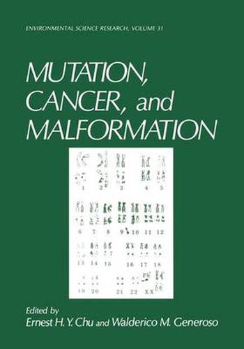 Cover image for Mutation, Cancer, and Malformation