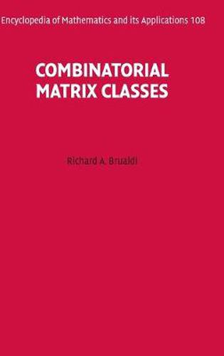 Cover image for Combinatorial Matrix Classes