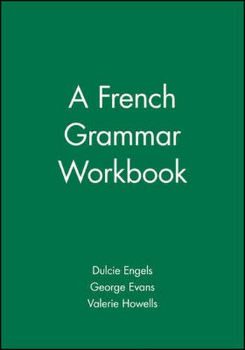 Cover image for A French Grammar Workbook