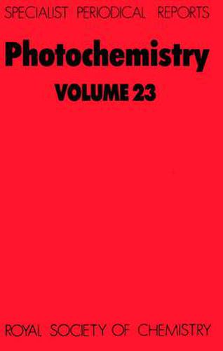 Cover image for Photochemistry: Volume 23