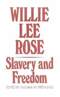 Cover image for Slavery and Freedom