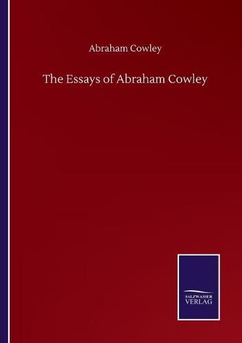 Cover image for The Essays of Abraham Cowley