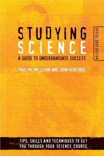 Cover image for Studying Science (Microsoft Office 2003 Edition): A Guide to Undergraduate Success