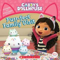 Cover image for Purr-Fect Family Visit (Gabby's Dollhouse Storybook)