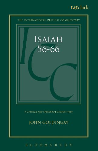 Cover image for Isaiah 56-66 (ICC)