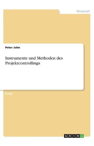 Cover image for Instrumente und Methoden des Projektcontrollings