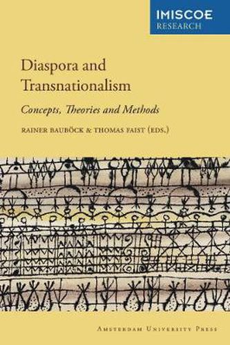 Cover image for Diaspora and Transnationalism: Concepts, Theories and Methods