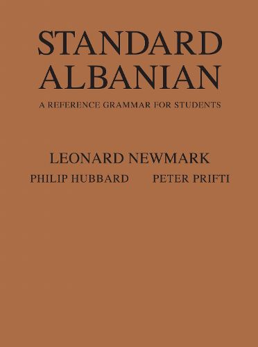 Cover image for Standard Albanian: A Reference Grammar for Students