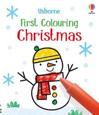 Cover image for First Colouring Christmas