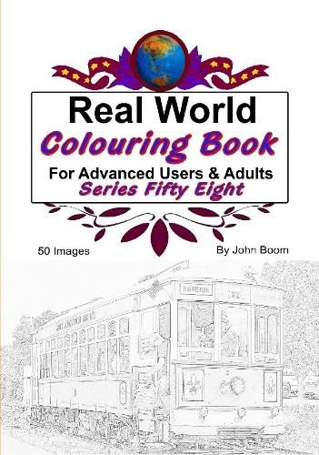 Cover image for Real World Colouring Books Series 58