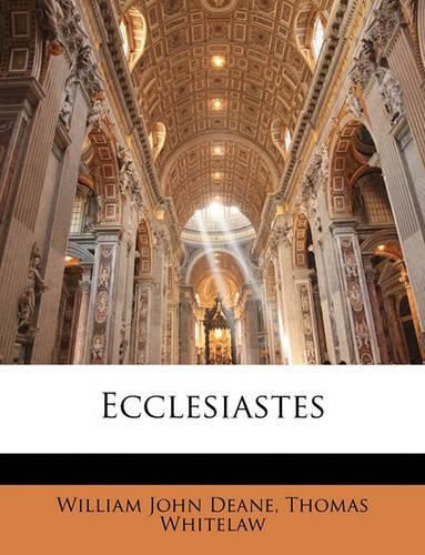 Cover image for Ecclesiastes