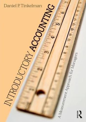 Cover image for Introductory Accounting: A Measurement Approach for Managers