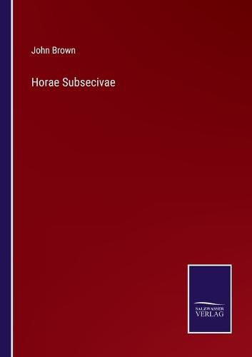 Cover image for Horae Subsecivae