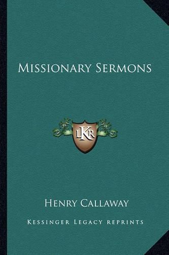 Missionary Sermons